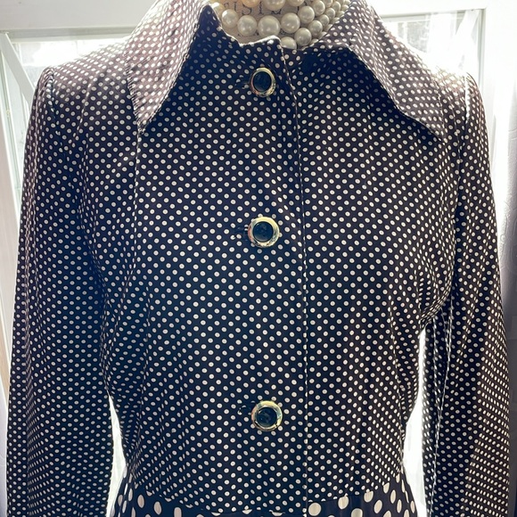 Vintage spring polka dot coat - Picture 3 of 17